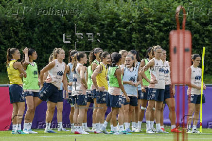 Entrenamiento selección española femenina de fútbol