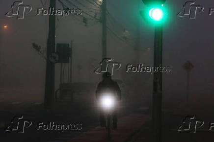 Nevoeiro em Curitiba (PR)