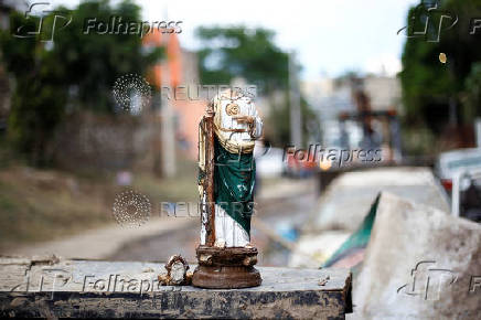 Aftermath of flooding caused by heavy rains, in Zapopan