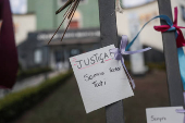 Homenagens à professora Soraya e protesto contra o feminicidio, em Belo Horizonte