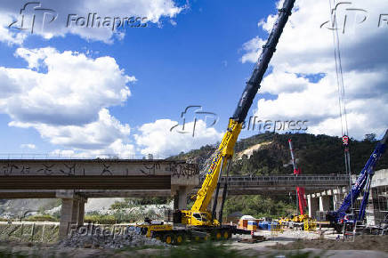 Rodoanel Norte em andamento em São Paulo