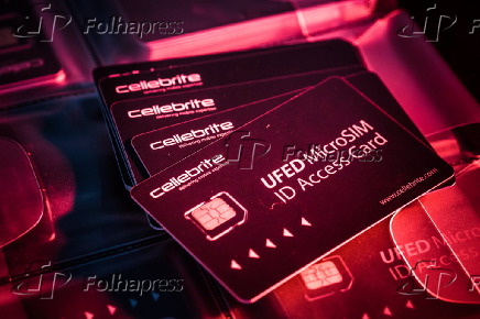 Detalhe da Ufed, da Cellebrite, é uma espécie de 