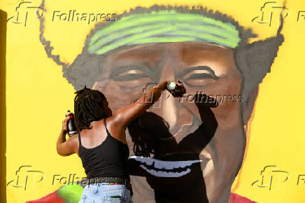 Reinauguração do colégio estadual Zumbi dos Palmares (BA)