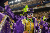 Desfile da escola de samba Império da Casa Verde no Carnaval de SP