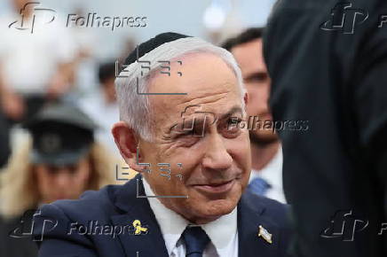Netanyahu attends ceremony ahead of Remembrance Day for fallen Israeli soldiers