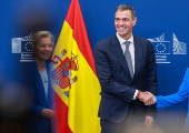 Spanish Prime Minister Sanchez visits European Commission