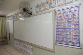 Sala de aula de escola pública no PR