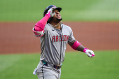 MLB: Arizona Diamondbacks at Atlanta Braves