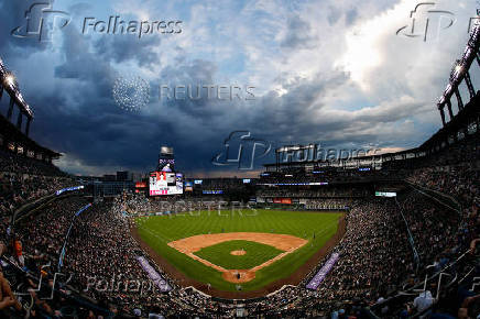 MLB: San Francisco Giants at Colorado Rockies