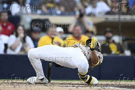 MLB: Texas Rangers at San Diego Padres