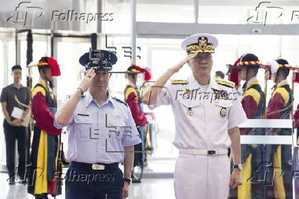 US Joint Chiefs Chairman John Daniel Caine visits Seoul