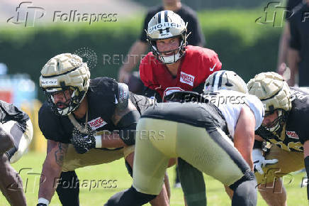 NFL: New Orleans Saints Training Camp