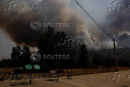 Wildfire in Congosta