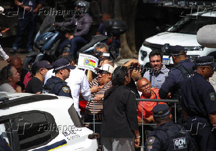 Protesto de Ambulantes em frente à Prefeitura de São Paulo
