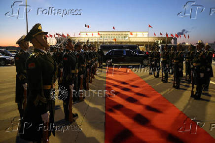 French President Macron visits China