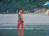 Movimentação de turistas na Praia de Ponta Negra, em Natal (RN)