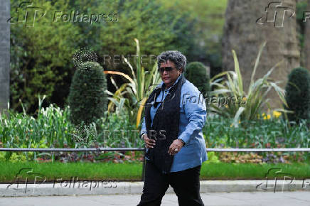 Barbados Prime Minister Mia Mottley visits London