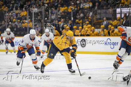 NHL: New York Islanders at Nashville Predators