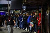 Strike against the adjustment policy of Argentinian President Javier Milei's government, in Buenos Aires