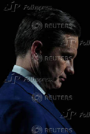 Conservative Leader Pierre Poilievre attends a press conference after the French-language federal election debate, in Montreal