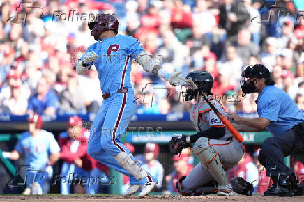 MLB: San Francisco Giants at Philadelphia Phillies