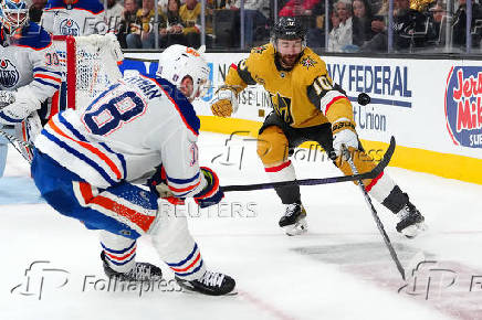 NHL: Stanley Cup Playoffs-Edmonton Oilers at Vegas Golden Knights