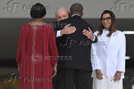 Brazil's President Luiz Inacio Lula da Silva meets Angola's President Joao Lourenco in Brasilia