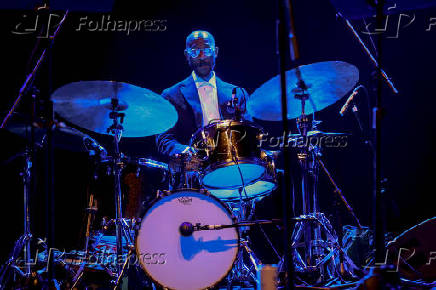 Show do brian blade e the fellowship band no c6 fest em são paulo