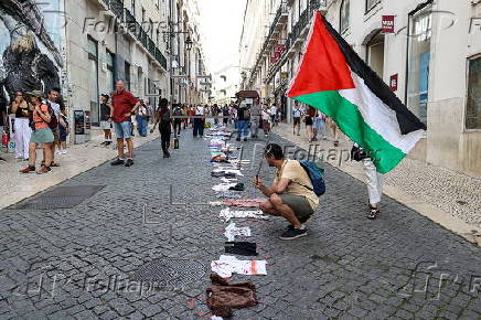 Actions for an end to genocide in Gaza on the occasion of World Children's Day