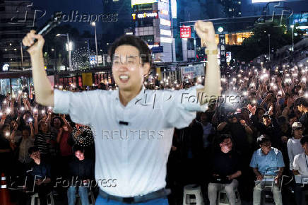 Presidential candidates attend their election campaign rallies