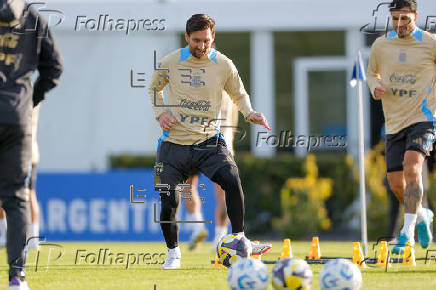Entrenamiento selección argentina de fútbol