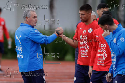 Entrenamiento selección de fútbol de Paraguay
