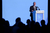 Prime Minister Keir Starmer Speaks At A Conference In London
