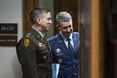 US defense secretary testifies before Senate on DOD budget
