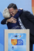 El secretario general de la OTAN, Mark Rutte inaugura la cumbre de la OTAN