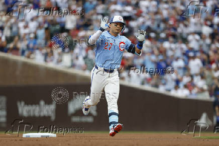 MLB: St. Louis Cardinals at Chicago Cubs