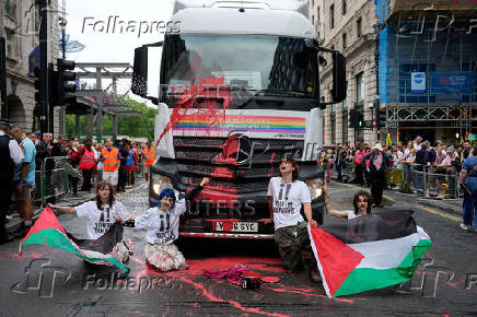 London celebrates the annual Pride Parade