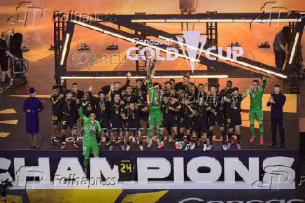 Soccer: Concacaf Gold Cup-Final-Mexico at USA