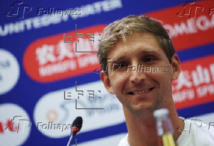 Opening press conference of the World Aquatics Championships Singapore 2025