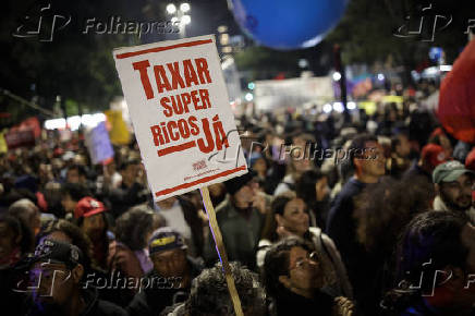 Protesto pela Taxação dos Super-Ricos