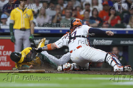 MLB: Athletics at Houston Astros