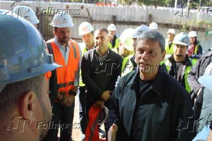 Governador Tarcísio visita obras do monotrilho - SP