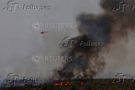Wildfire in Congosta