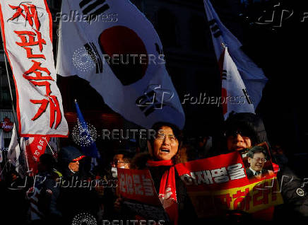 Protests on the first anniversary of former President Yoon Suk Yeol's December 3, 2024 martial law declaration, in Seoul