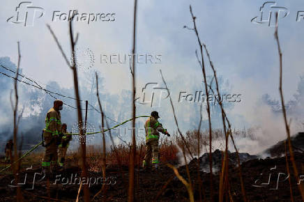 Wildfires rage in Latrun