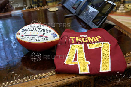 U.S. President Donald Trump makes a sports announcement at the White House in Washington