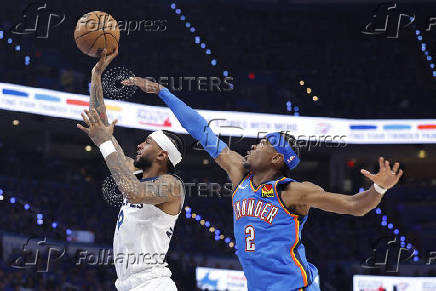 NBA: Playoffs-Minnesota Timberwolves at Oklahoma City Thunder