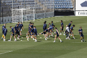 Entrenamiento del Real Madrid