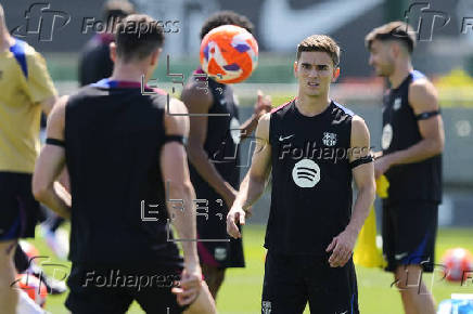 Entrenamiento del FC Barcelona
