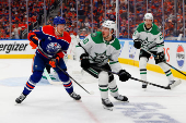 NHL: Stanley Cup Playoffs-Dallas Stars at Edmonton Oilers